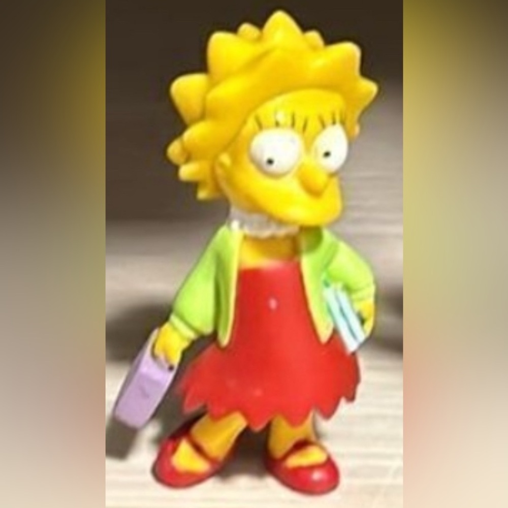 THE SIMPSONS - LISA SIMPSON FIGURE- VINTAGE 2005 - 20th ANNIVERSARY COLLECTION